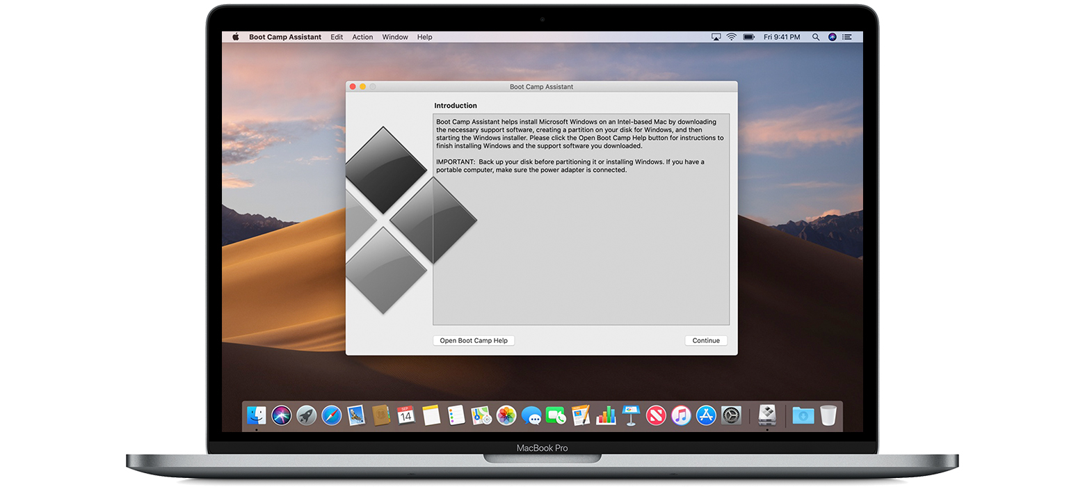 what drive to install windows support software for mac usb or mac